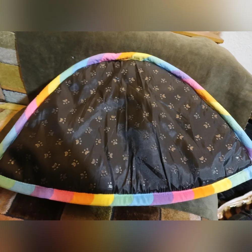 Colorful Wave Pattern Pet Tunnel